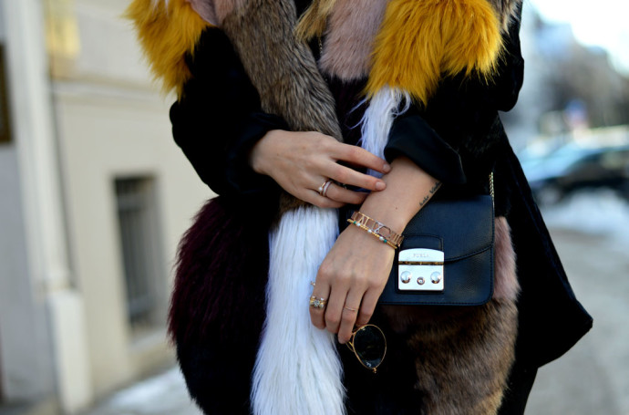 Faux Fur Stola